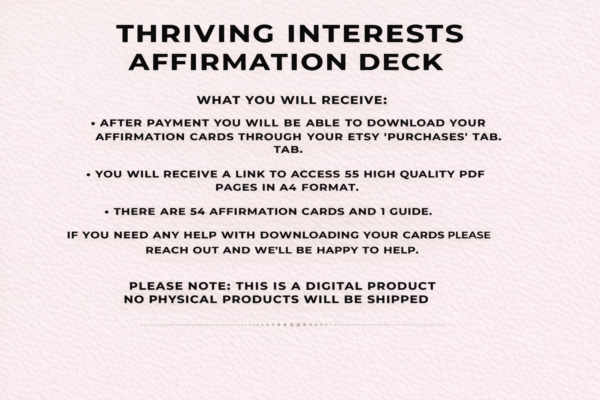 Thriving Interests Bundle