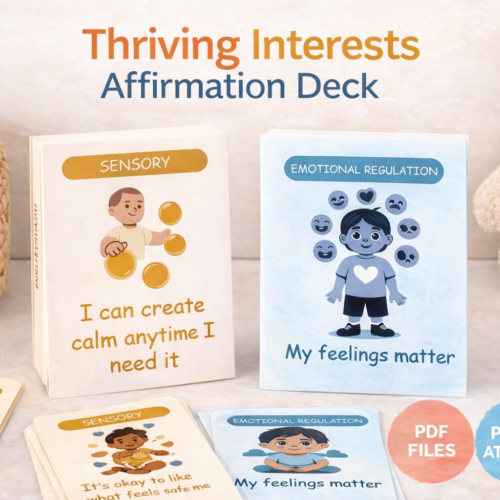 Thriving Interests Digital Affirmation Deck